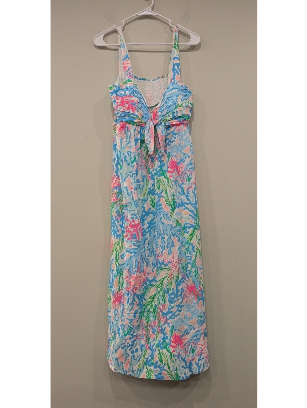 Lilly Pulitzer Sabrinah Midi Dress In Multi Coral Bay Size 6